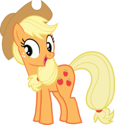 Size: 4127x4462 | Tagged: safe, artist:dbapplejack, applejack, g4, my little pony: friendship is magic, too many pinkie pies, absurd resolution, simple background, transparent background, vector