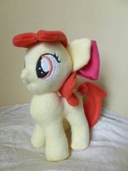 Size: 480x640 | Tagged: safe, artist:appledewplushies, apple bloom, earth pony, pony, g4, irl, photo, plushie, solo