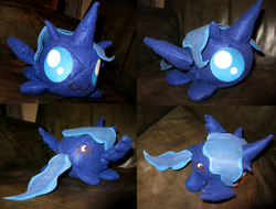 Size: 1024x777 | Tagged: safe, artist:astropteryx, princess luna, pony, g4, blob, irl, photo, plushie, solo