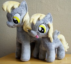 Size: 2280x2046 | Tagged: safe, artist:pinkamoone, derpy hooves, pony, g4, filly, irl, photo, plushie, self ponidox