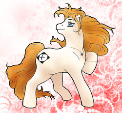 Size: 945x870 | Tagged: safe, artist:xanadove, pony, bleach (manga), matsumoto rangiku, ponified, rangiku matsumoto, solo