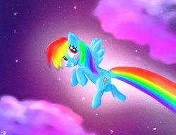 Size: 900x692 | Tagged: safe, artist:spongebobluvr66, rainbow dash, pony, g4