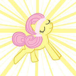 Size: 512x512 | Tagged: safe, artist:aztywolfette, fluttershy, pony, g4, exercise, female, solo