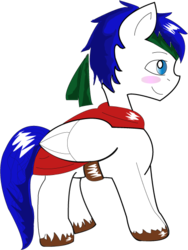 Size: 414x550 | Tagged: safe, artist:aztywolfette, pegasus, pony, crossover, fire emblem, ike, ponified, simple background, solo, super smash bros., transparent background