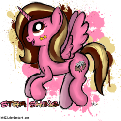 Size: 1024x1024 | Tagged: safe, artist:ht022, oc, oc only, alicorn, pony, alicorn oc, stars