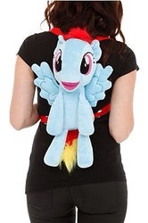 Size: 270x406 | Tagged: safe, rainbow dash, human, g4, backpack, irl, photo