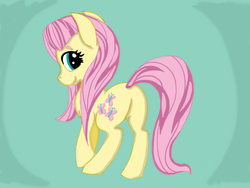 Size: 3128x2346 | Tagged: safe, artist:galaxyotter77, fluttershy, pony, g4, butt, female, plot, solo