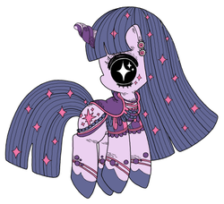 Size: 462x421 | Tagged: safe, artist:motherlarva, twilight sparkle, pony, unicorn, g4, clothes, female, looking at you, simple background, solo, white background