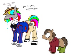 Size: 1077x806 | Tagged: safe, hero, ponified, rgb, the property of hate