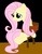 Size: 1024x1325 | Tagged: safe, artist:pyfbtr, fluttershy, g4, chair, tied up, unsexy bondage