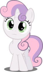 Size: 651x1080 | Tagged: safe, sweetie belle, pony, unicorn, g4, female, simple background, solo, transparent background, vector