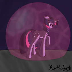 Size: 900x900 | Tagged: safe, artist:rumblealex, twilight sparkle, pony, g4, female, solo