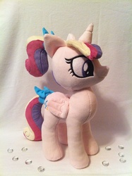 Size: 1936x2592 | Tagged: safe, artist:planetplush, princess cadance, pony, g4, foalsitter, irl, photo, plushie, solo, young