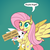 Size: 1000x1000 | Tagged: safe, artist:ponett, fluttershy, g4, tumblr