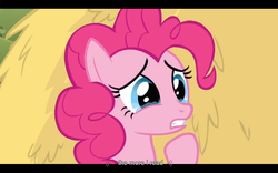 Size: 1024x640 | Tagged: safe, screencap, pinkie pie, g4, my little pony: friendship is magic, too many pinkie pies, youtube caption