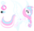 Size: 714x663 | Tagged: safe, artist:russiankolz, star catcher, pegasus, pony, g3, g4, female, g3 to g4, generation leap, mare, simple background, solo, transparent background