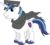 Size: 6632x6000 | Tagged: safe, artist:chalcedonian, shining armor, pony, g4, my little pony: friendship is magic, the crystal empire, .svg available, absurd resolution, clothes, male, mask, scarf, simple background, snow goggles, solo, transparent background, vector