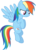 Size: 9000x12500 | Tagged: safe, artist:myardius, rainbow dash, pony, g4, my little pony: friendship is magic, the crystal empire, absurd resolution, female, simple background, solo, transparent background, vector