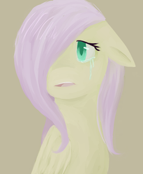 Size: 656x800 | Tagged: safe, artist:zebrafever, fluttershy, pegasus, pony, g4, crying, female, mare, sad, solo