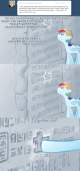 Size: 800x1708 | Tagged: safe, artist:feather, rainbow dash, ask rainbow danger dash, g4, ask, tumblr