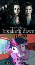 Size: 475x896 | Tagged: safe, edit, edited screencap, screencap, twilight sparkle, g4, lesson zero, breakdown, cropped, photo, pun, twilight (series), twilight snapple