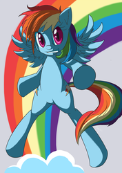 Size: 600x848 | Tagged: safe, artist:nac0n, rainbow dash, pony, g4