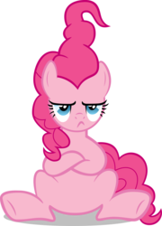 Size: 2874x3991 | Tagged: safe, artist:felix-kot, pinkie pie, earth pony, pony, g4, alternate hairstyle, female, mare, simple background, solo, transparent background, vector