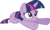 Size: 3884x2292 | Tagged: safe, artist:felix-kot, twilight sparkle, pony, unicorn, g4, confused, female, simple background, solo, transparent background, unicorn twilight, vector