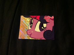 Size: 2592x1936 | Tagged: safe, twilight sparkle, g4, card, shiny