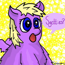 Size: 720x720 | Tagged: safe, artist:fillialcacophony, fluffy pony, fluffy pony original art