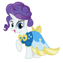 Size: 990x1000 | Tagged: safe, artist:clawzipan, rarity, pony, g4, alternate hairstyle, clothes, dress, female, happy, simple background, smiling, solo, transparent background, vector