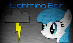 Size: 5100x3000 | Tagged: safe, artist:internationaltck, lightning bolt, white lightning, pegasus, pony, g4, female, mare, solo, wallpaper