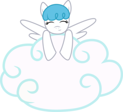 Size: 5522x5000 | Tagged: safe, artist:silverrainclouds, lightning bolt, white lightning, pegasus, pony, g4, absurd resolution, cloud, female, mare, simple background, solo, transparent background, vector