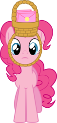 Size: 1803x3855 | Tagged: safe, artist:felix-kot, pinkie pie, earth pony, pony, g4, party of one, female, mare, simple background, solo, transparent background, vector
