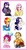 Size: 1572x2949 | Tagged: safe, artist:fluffy-fuzzy-ears, applejack, fluttershy, pinkie pie, rainbow dash, rarity, twilight sparkle, human, g4, humanized, mane six, winged humanization