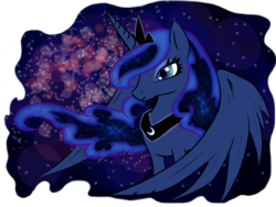 Size: 1440x1080 | Tagged: safe, artist:birdy767, princess luna, alicorn, pony, g4, female, mare, solo