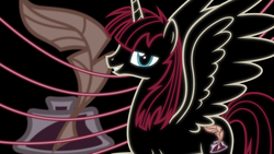 Size: 1920x1080 | Tagged: safe, artist:rdbrony16, oc, oc only, oc:fausticorn, cutie mark, glowing, lauren faust, wallpaper