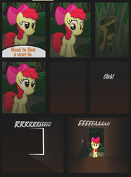 Size: 760x1020 | Tagged: safe, artist:template93, apple bloom, comic:story of the blanks (template93), story of the blanks, g4, comic