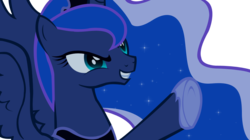 Size: 957x535 | Tagged: safe, artist:tezitikil, princess luna, pony, g4, female, solo