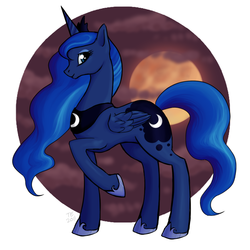 Size: 900x900 | Tagged: safe, artist:cheeselover4, princess luna, pony, g4, female, solo