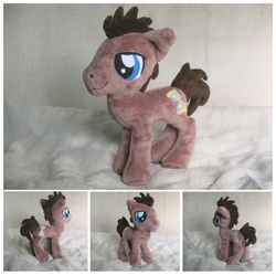 Size: 896x891 | Tagged: safe, artist:spark-strudel, doctor whooves, time turner, earth pony, pony, g4, irl, photo, plushie, solo