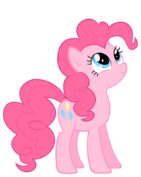 Size: 4000x5000 | Tagged: safe, artist:punchingshark, pinkie pie, g4, simple background, transparent background, vector