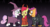 Size: 1400x750 | Tagged: safe, artist:the-skullivan, apple bloom, scootaloo, sweetie belle, g4, barrel (the nightmare before christmas), cutie mark crusaders, lock (the nightmare before christmas), parody, shock (the nightmare before christmas), the nightmare before christmas