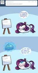 Size: 644x1218 | Tagged: safe, artist:pekou, rarity, ask my little chubbies, g4, chubbie, cute, raribetes, solo