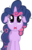 Size: 4001x6304 | Tagged: safe, artist:punchingshark, twilight sparkle, pony, unicorn, friendship is magic, g4, absurd resolution, female, messy mane, simple background, solo, transparent background, twilight poofle, unicorn twilight, vector