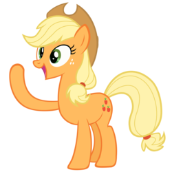 Size: 4000x4000 | Tagged: safe, artist:punchingshark, applejack, g4, simple background, transparent background, vector