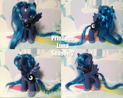 Size: 900x720 | Tagged: safe, artist:saucycustoms, princess luna, pony, g4, brushable, customized toy, irl, photo, solo, toy