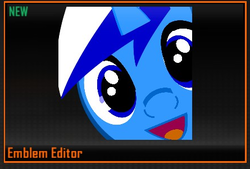 Size: 445x301 | Tagged: safe, minuette, g4, call of duty, call of duty: black ops 2, emblem, emblem editor