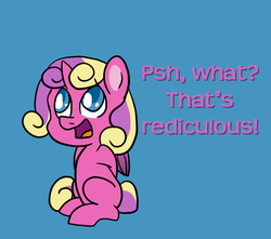 Size: 478x422 | Tagged: safe, artist:srsishere, princess skyla, alicorn, pony, g4, ask, filly, tumblr