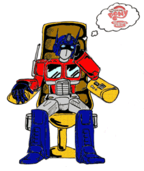 Size: 1000x1186 | Tagged: safe, barely pony related, gif, non-animated gif, optimus prime, transformers